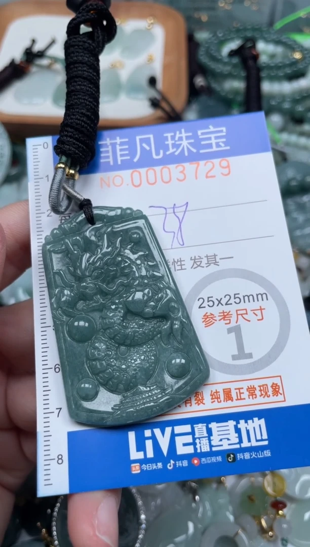 【闪购商品】翡翠颈饰未镶嵌00..3729