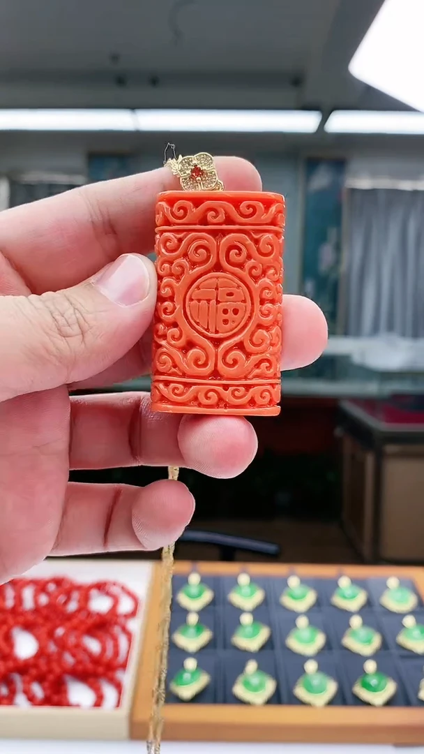 【闪购商品】翡翠颈饰14K金镶嵌D291吊坠