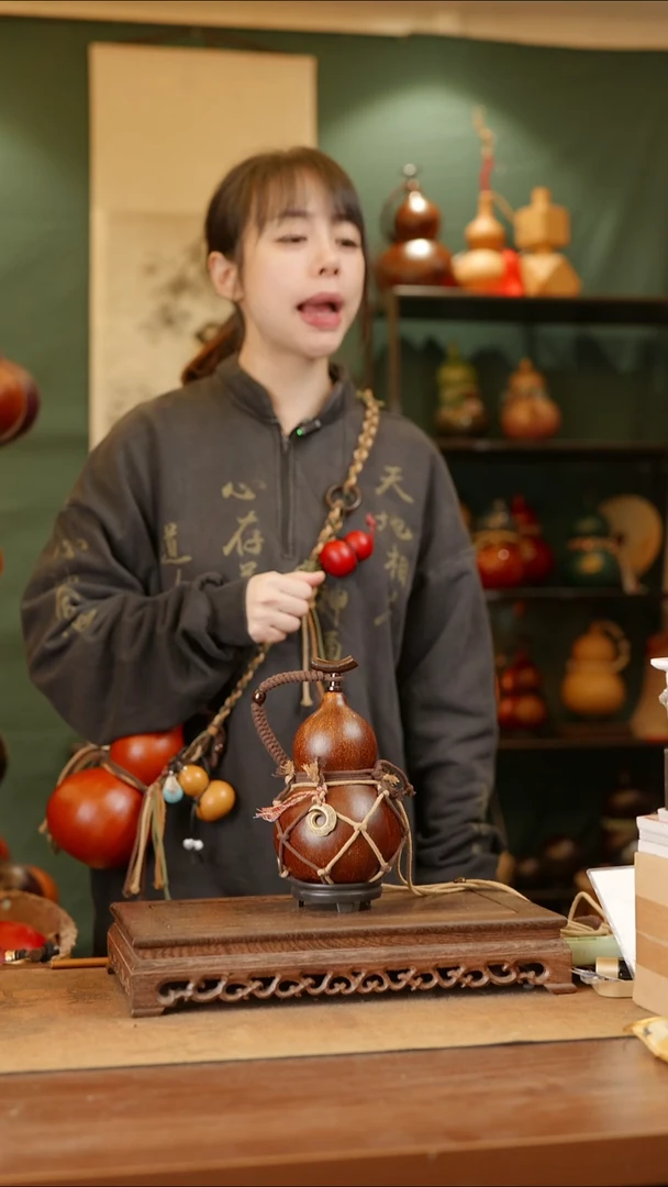 36号精品天然大漆酒葫芦一物一拍~