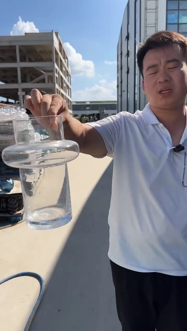 玻璃可插鲜花用于客厅装饰