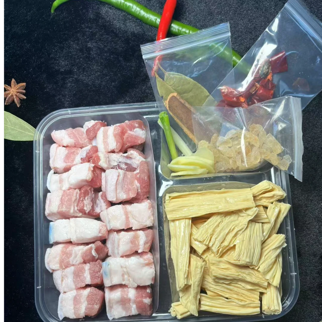 腐竹红烧肉腐竹同城配净菜