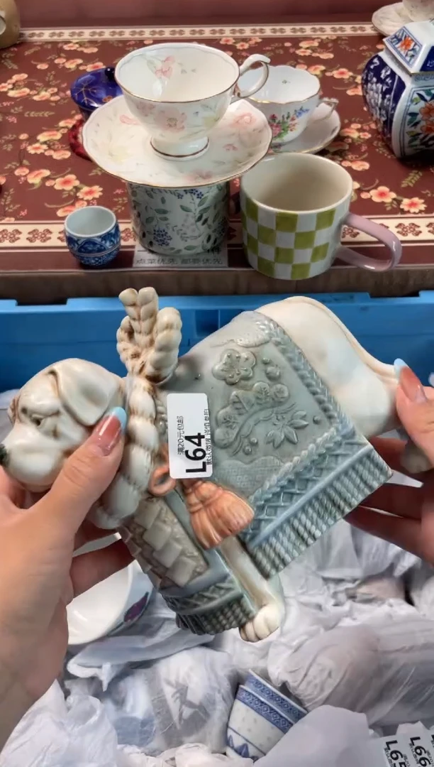 瓷片上*云瓷器瓷器L64