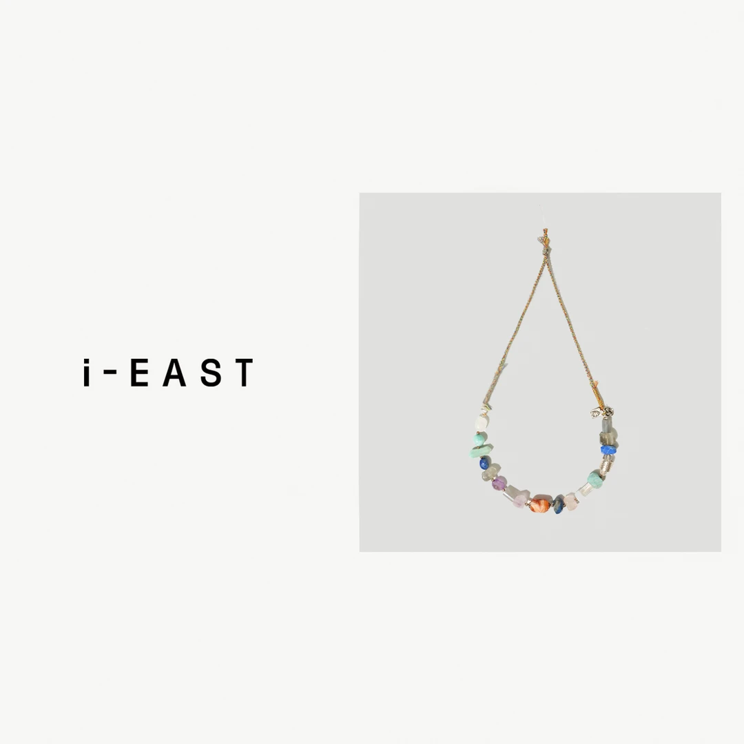 钛钢项链 i-EAST 海风星星~彩色撞色设计感项链-5C PS7875