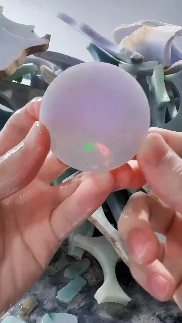 裸石翡翠缅甸翡翠A货文529