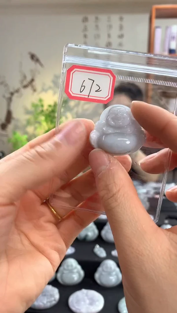 【闪购商品】翡翠颈饰未镶嵌佛公672