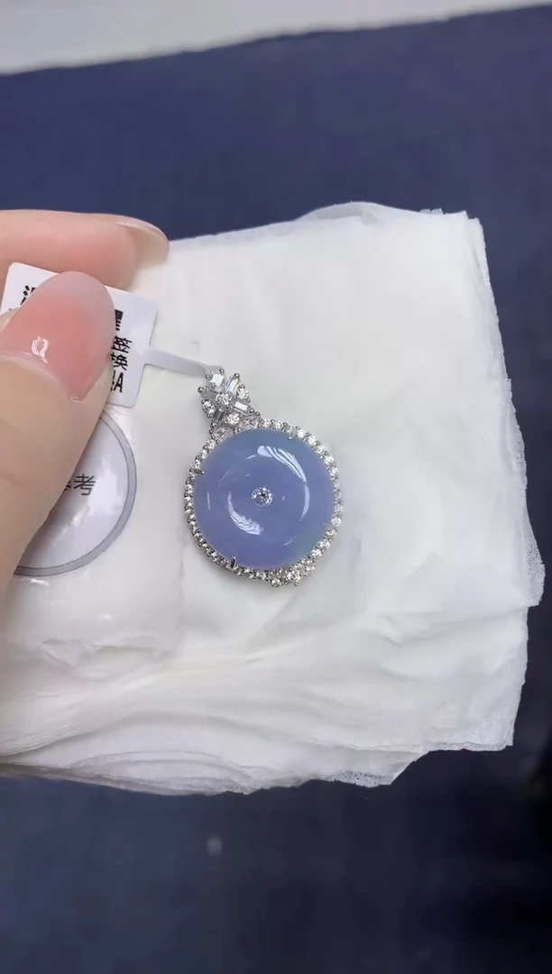 颈饰未镶嵌翡翠天然缅甸翡翠A货多样性发一件