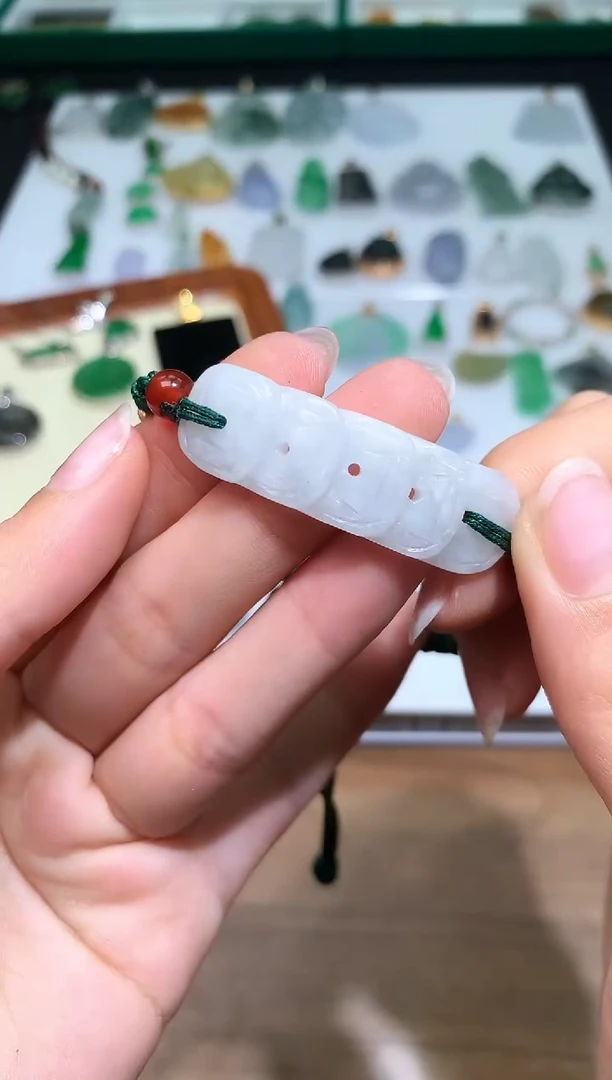 未镶嵌手绳翡翠11圆牌手绳