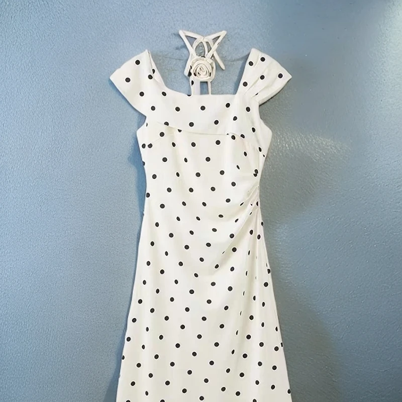 夏季新款韩版港味高级感彩色polo领无袖抽褶衬衫女衬衣