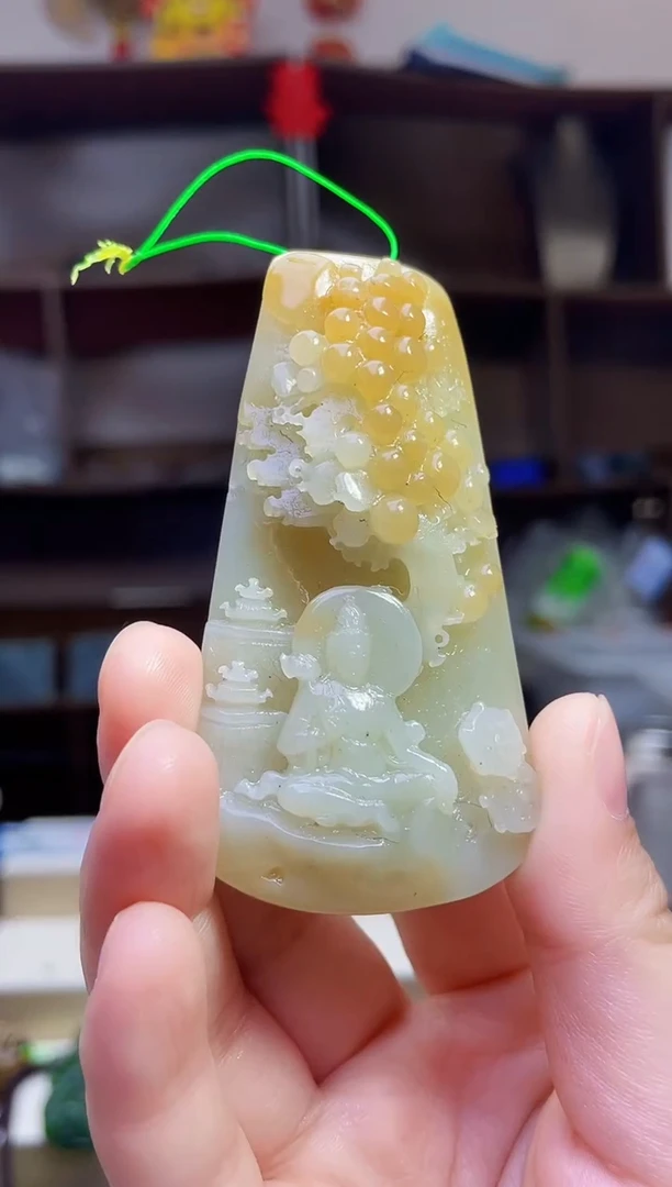 和田玉未镶嵌颈饰1