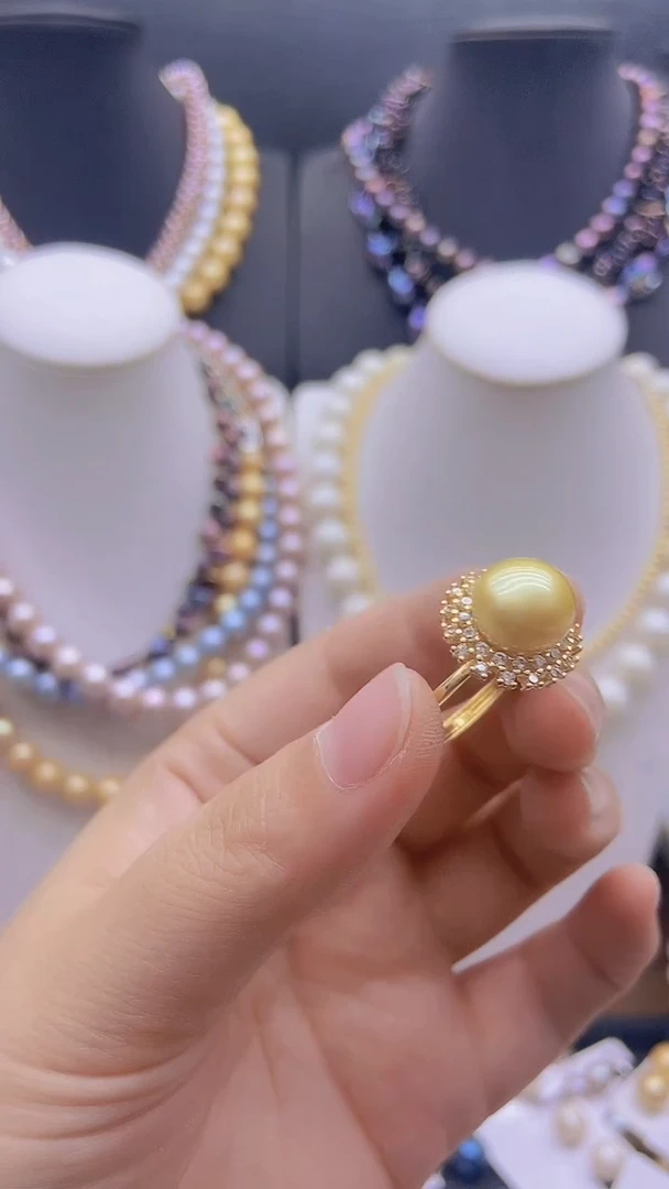 未镶嵌原创设计淡水珍珠1