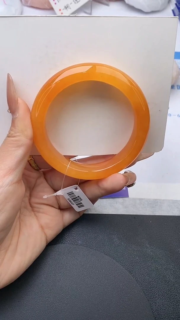 未镶嵌手镯石英质玉w196-HHB56+