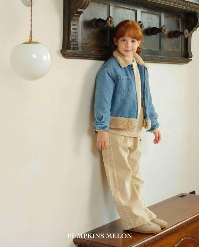 387高端专享冬季加绒休闲裤子米色（林）