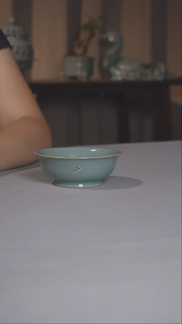 汝瓷018号微瑕小碗杯