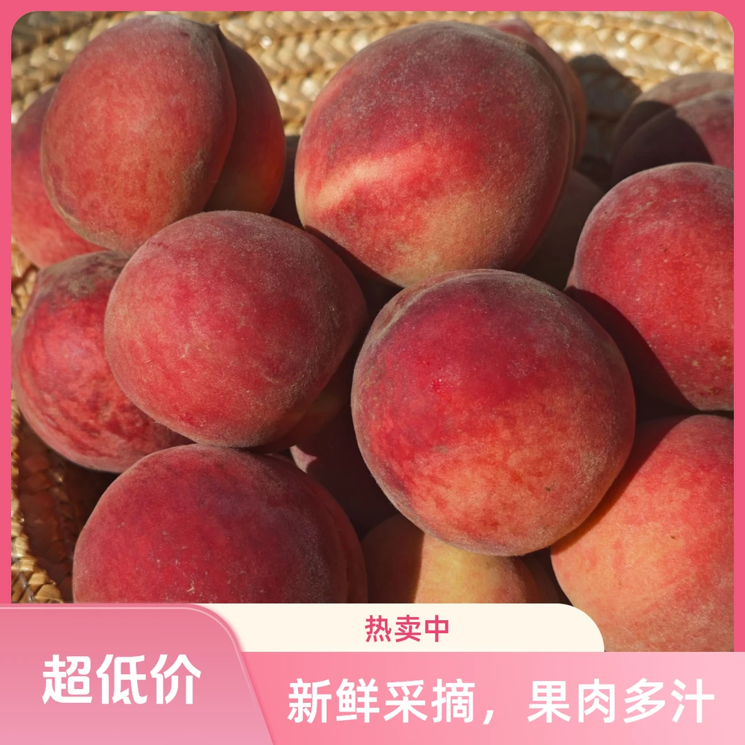 【顺丰发货】毛桃现摘现发毛桃 脆甜爆汁 软硬两吃 3斤北京市当季新鲜水果桃子北京市