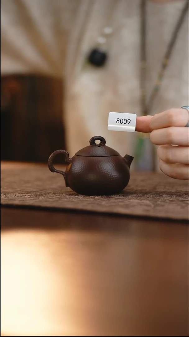 雲梦茶器紫陶茶壶8009