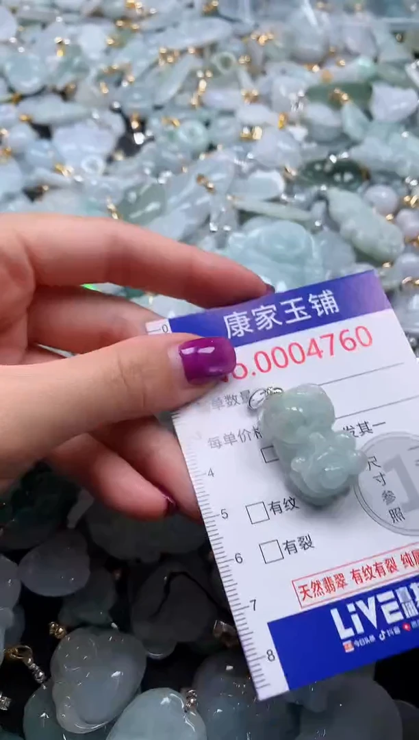 颈饰未镶嵌翡翠4760