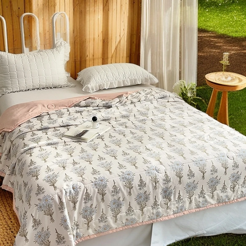 【试睡15天】2025年新款夏季A类亲肤透气空调被夏凉被可机洗