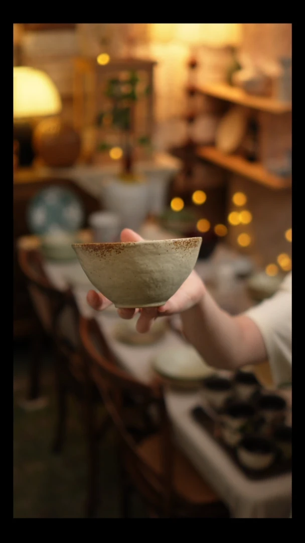 瓷片雾里工作室 饭碗1个