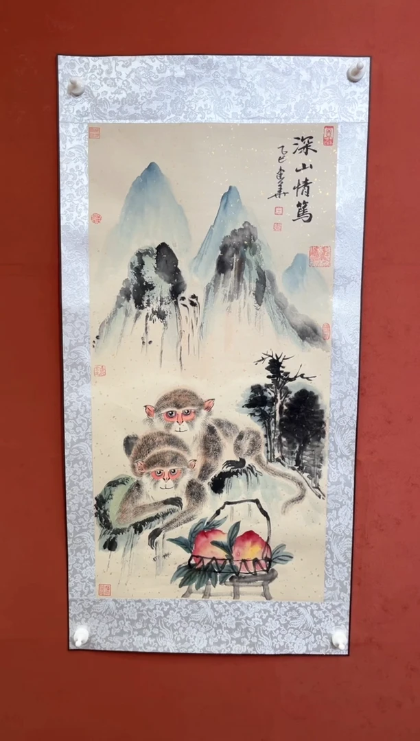 国画王建华老师现场创作 99