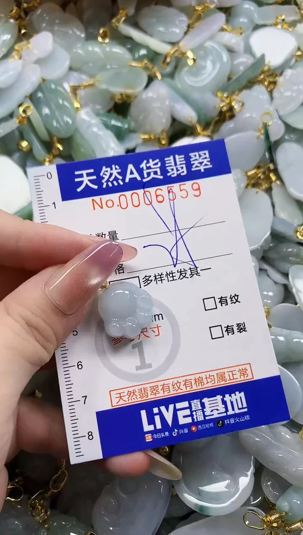 颈饰未镶嵌翡翠天然A货翡翠