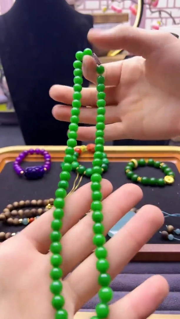 【闪购商品】翡翠颈饰银S925镶嵌X242