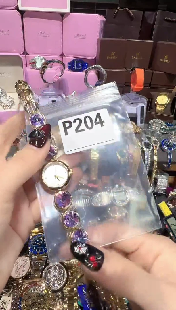 石英机芯不锈钢不锈钢直播定闪专用