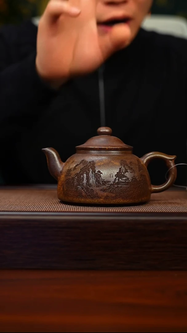 茶壶紫砂原矿紫砂手工茶壶