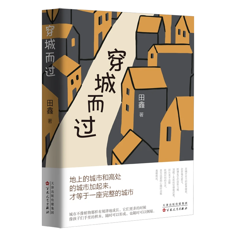 穿城而过 百花文艺出版社 田鑫 著