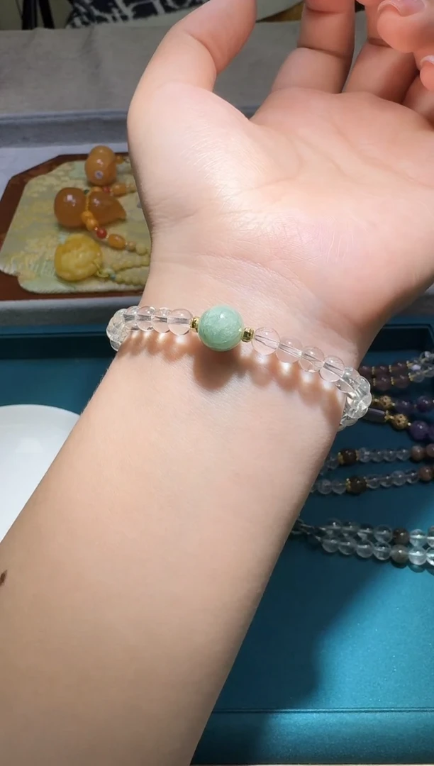 未镶嵌手链水晶多样性发一件129