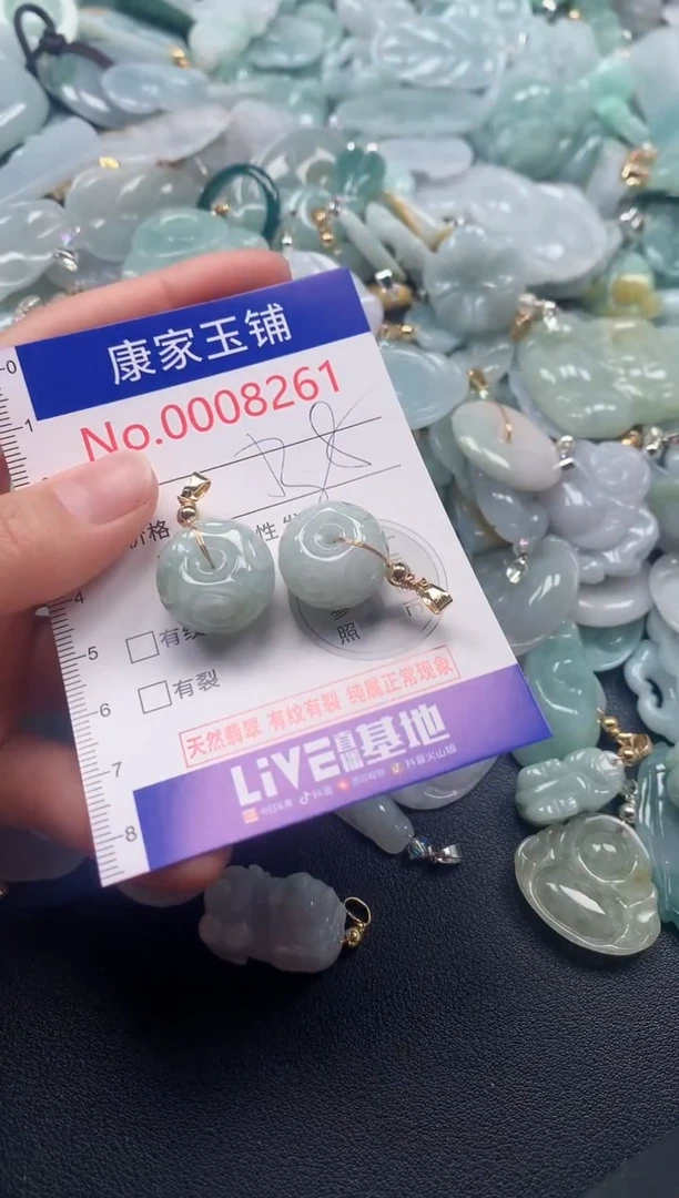 颈饰未镶嵌翡翠8261
