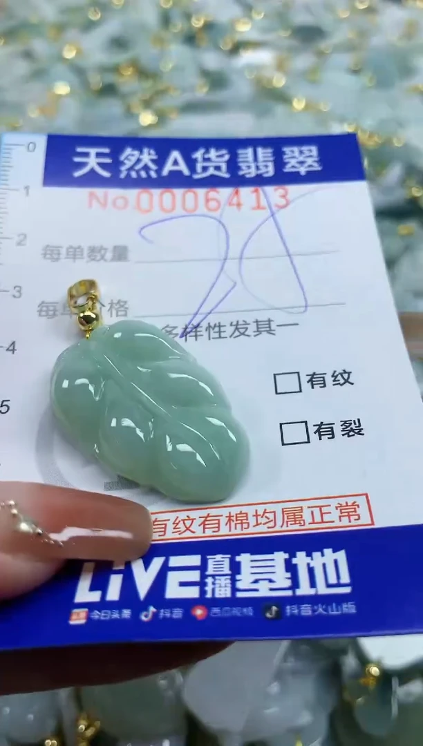 颈饰未镶嵌翡翠天然A货翡翠