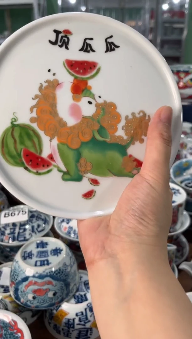 昨明景德镇陶瓷：壶承