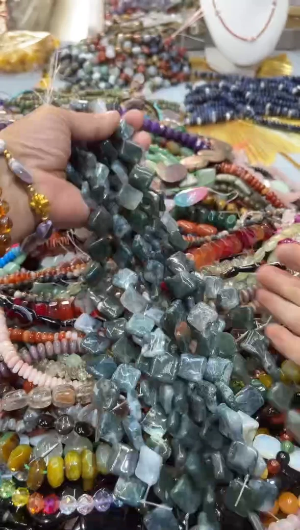 未镶嵌玛瑙/玉髓珠宝半成品一条