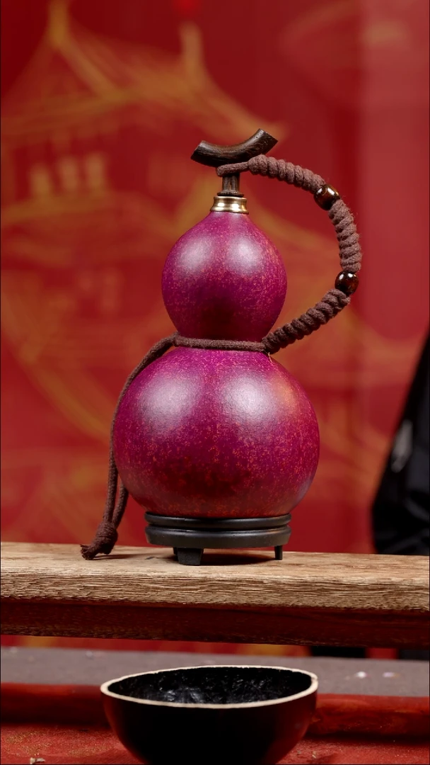 558尾货款大漆精品葫芦500ml