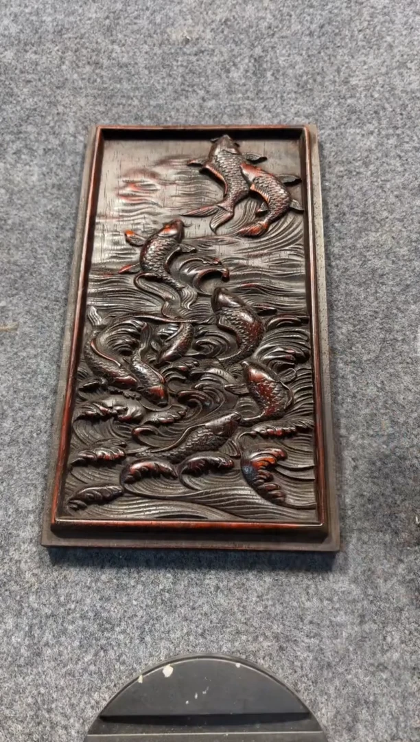 【闪购商品】花梨木类拆件雕刻板 以直播间截图为准D338