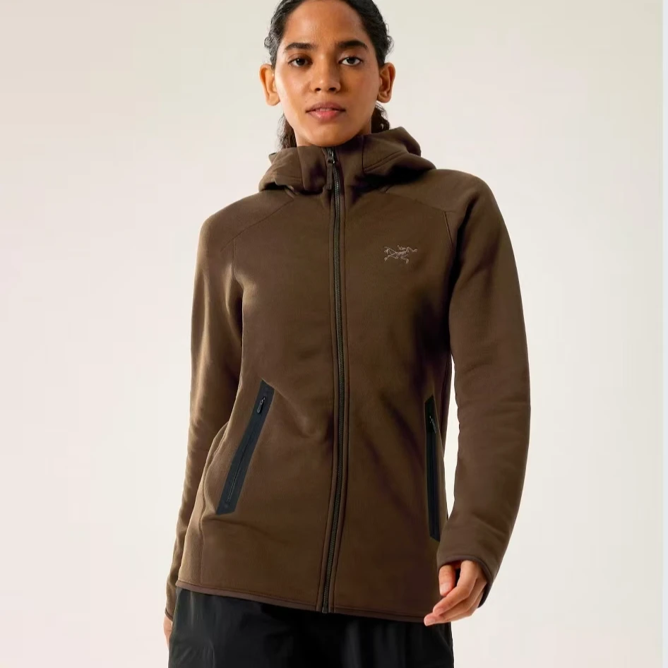 ARC'TERYX/始祖鸟 女款Kyanite hoody 连帽弹力厚抓绒衫X8535