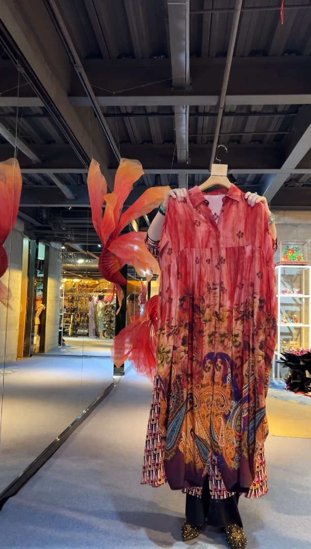 不规则裙意大利面料连体裤14