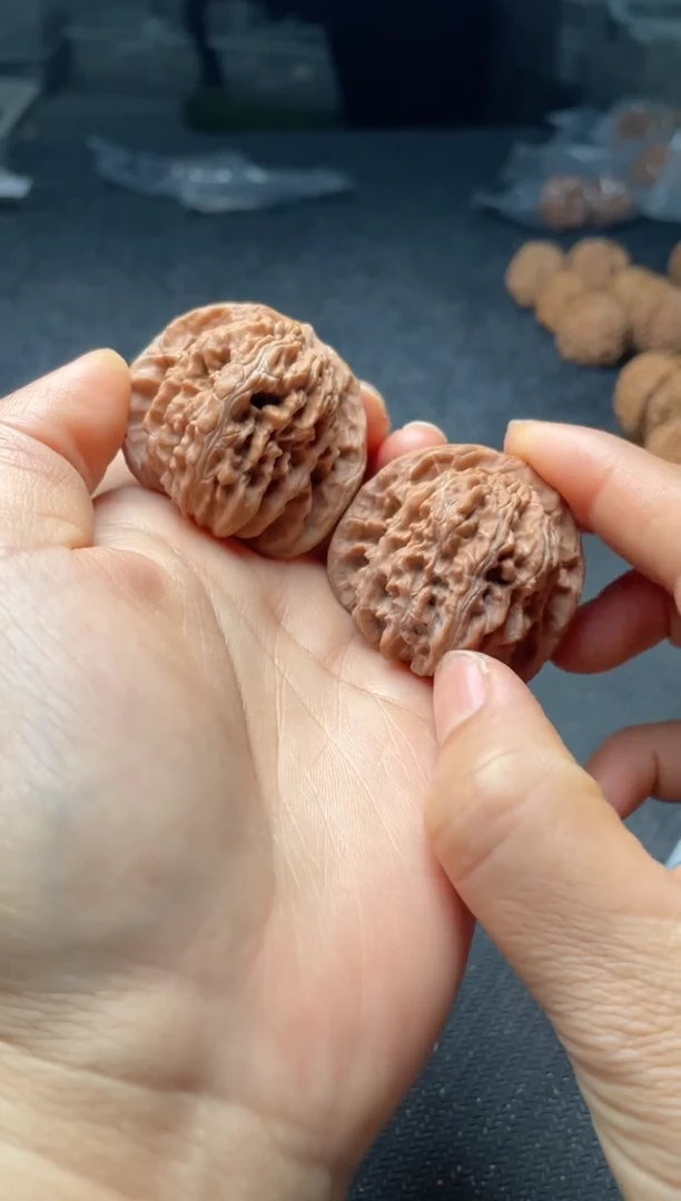 把件文玩核桃w155  楼子 42尺