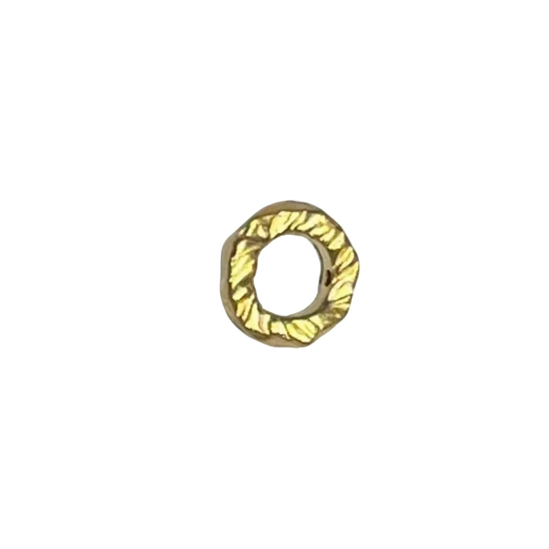 【乐妍专属】足金999 卡6mm大轮胎盘缠 单颗 精致配件