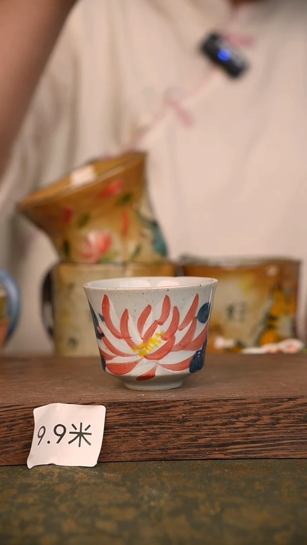 摆件泥垚手作 景德镇手工手绘器物