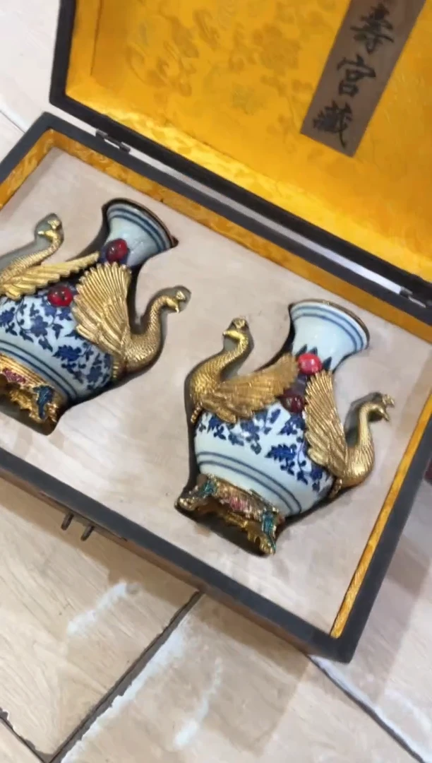 【闪购商品】摆件宫廷影视老旧工艺摆件