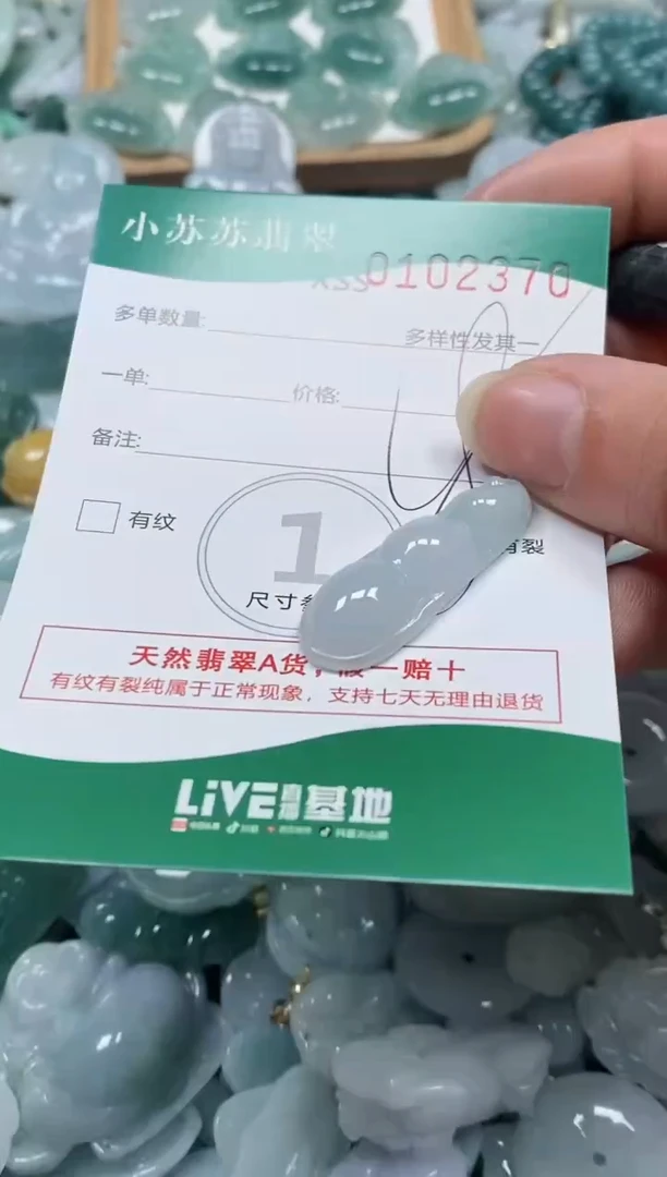 【闪购商品】翡翠颈饰未镶嵌闪购商品0102370