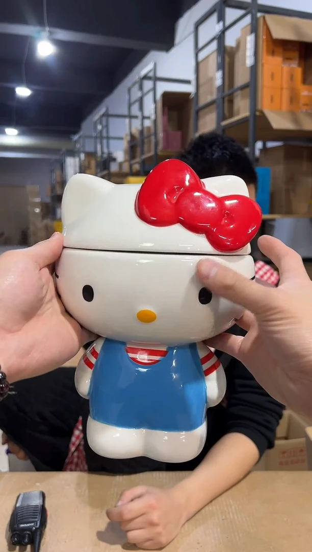 【闪购商品】杯大号蓝色kt全身罐