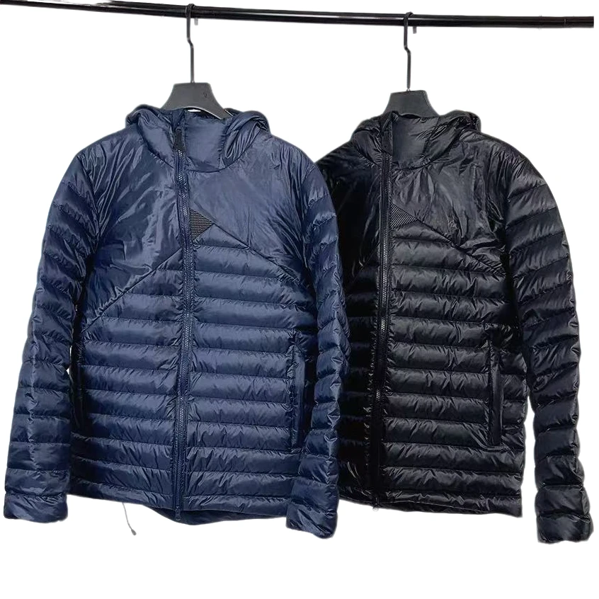 KQ 鹅绒带帽轻量羽绒服