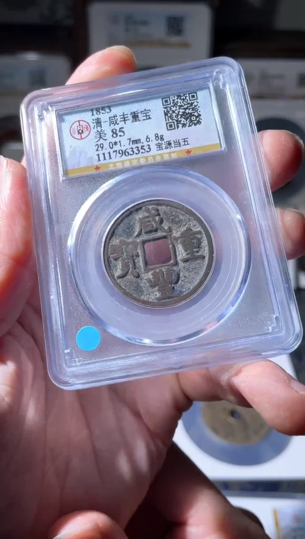 【闪购商品】铜清代咸丰宝源当五