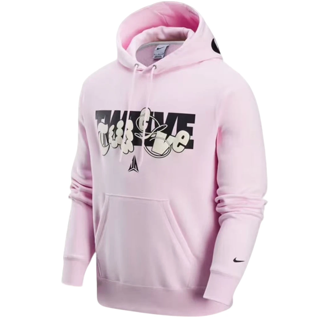 【耐克NIKE】男子莫兰特粉加绒保暖运动时尚连帽套头卫衣 FZ1039663