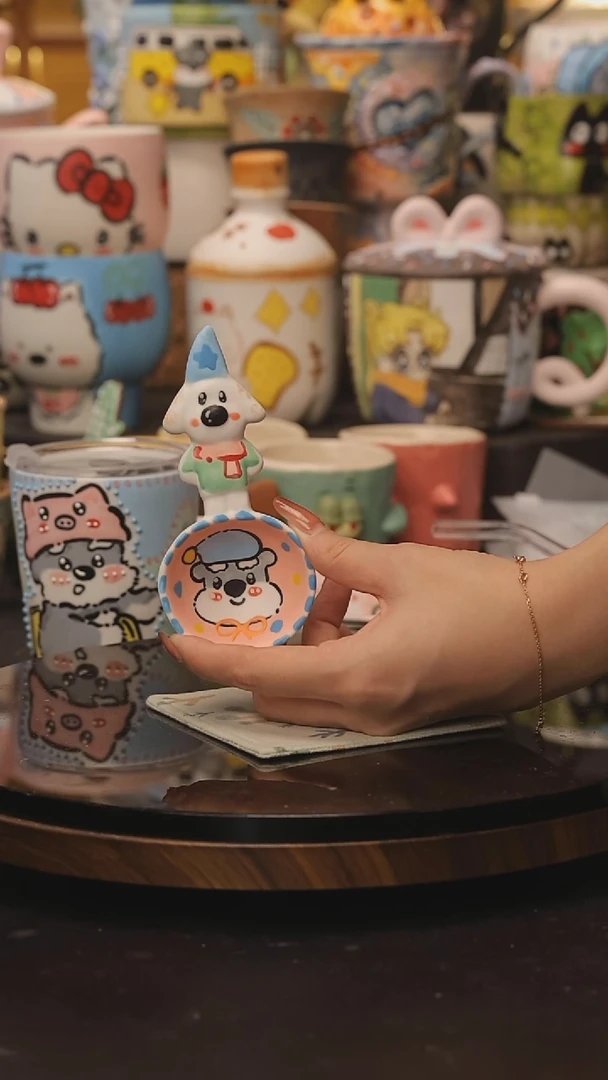 景德镇釉下彩绘设计师款式陶瓷
