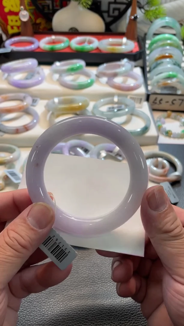 未镶嵌手镯翡翠108号链接 57圆条