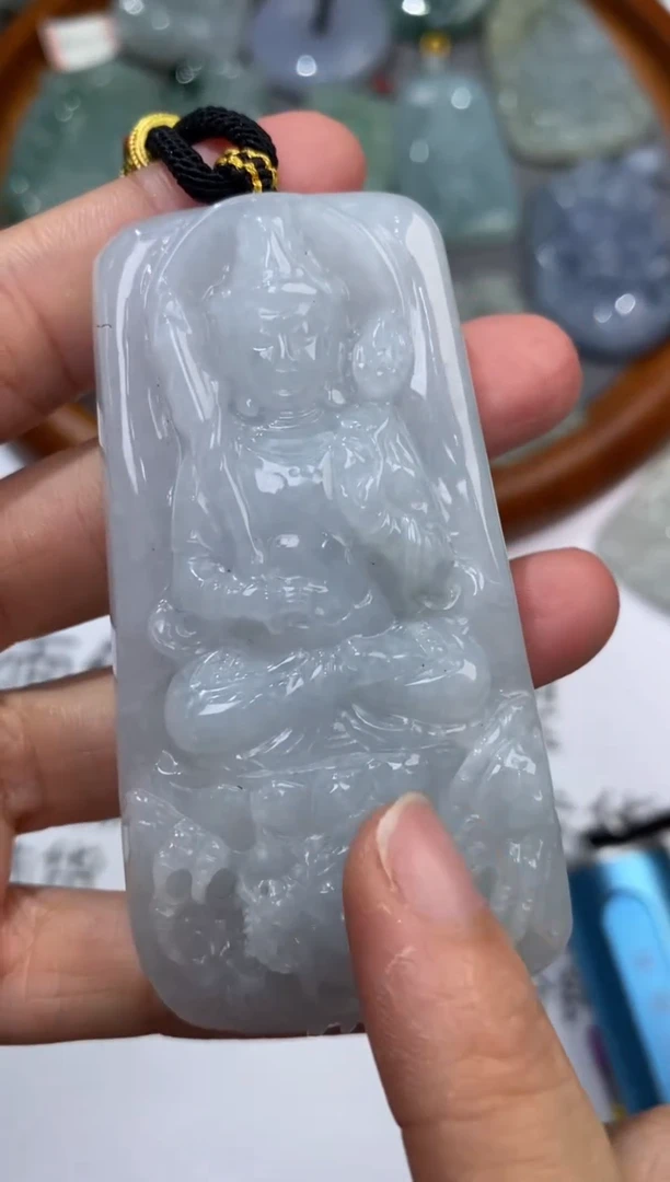 未镶嵌挂件翡翠304138     多人