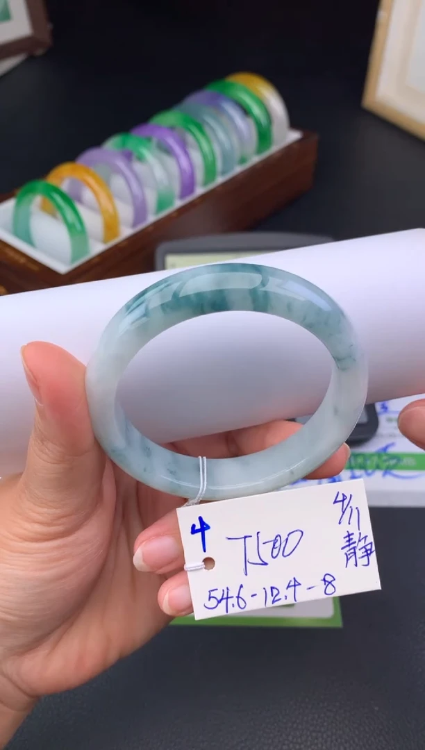 未镶嵌手镯翡翠假一赔三 手镯
